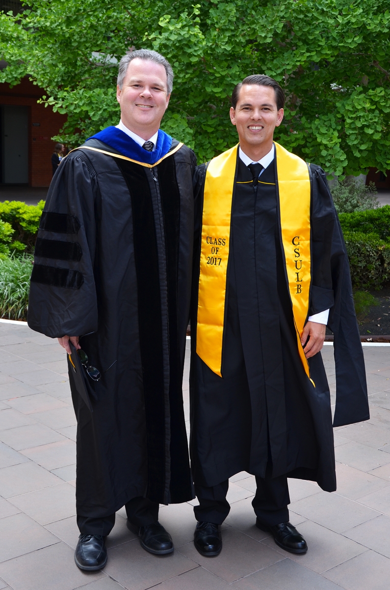 Graduation 2017 -- Chris Gunderson and Me                 